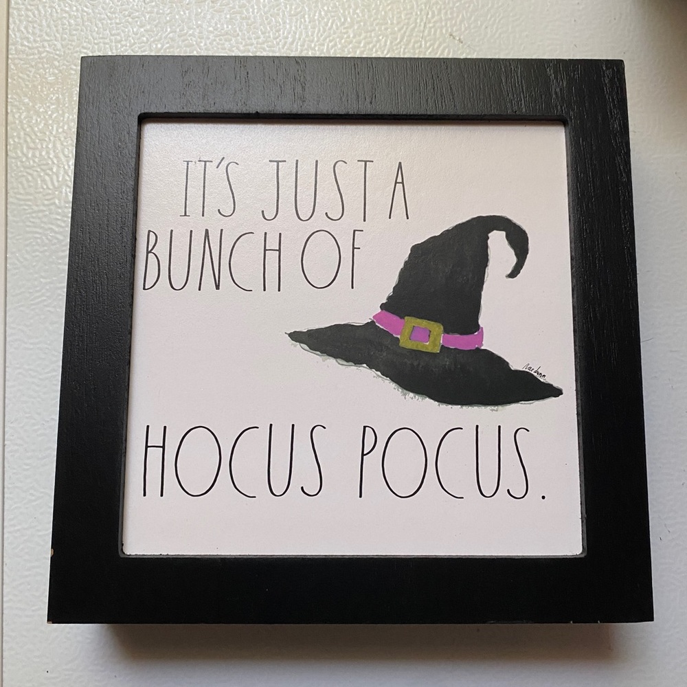 Rae dunn Halloween sign